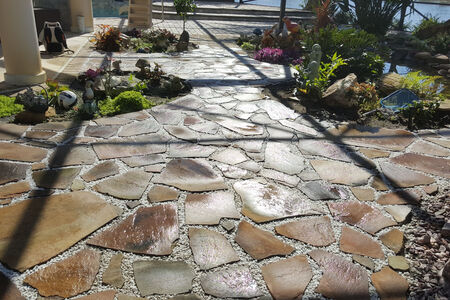 Flagstone Dry Set Brevard County Florida
