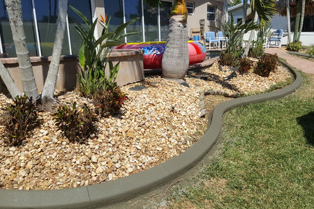 Curbing Gray Brevard county Florida