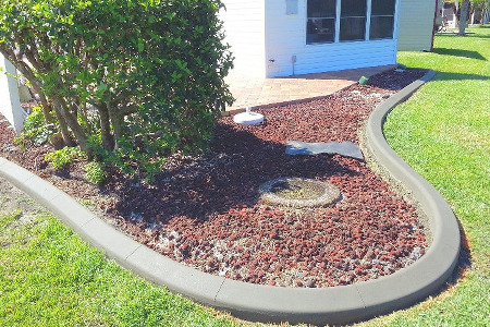 Curbing Gray Brevard county Florida