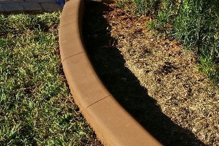 Color Curbing: Autumn Brown Brevard County Florida