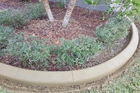 Color Curbing: Mesa Buff Brevard County Florida