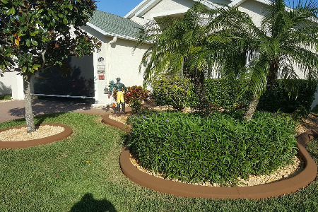Color Curbing: Autumn Brown Brevard County Florida