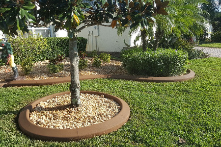 Color Curbing: Autumn Brown Brevard County Florida