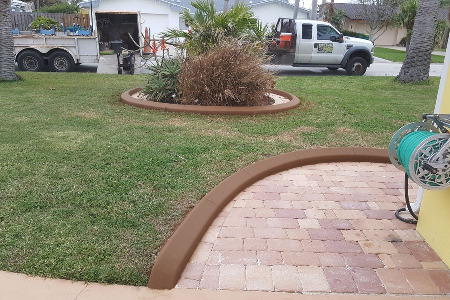 Color Curbing: 735 Brown Brevard County Florida
