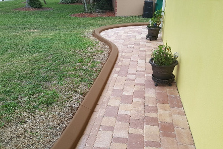 Color Curbing: 735 Brown Brevard County Florida