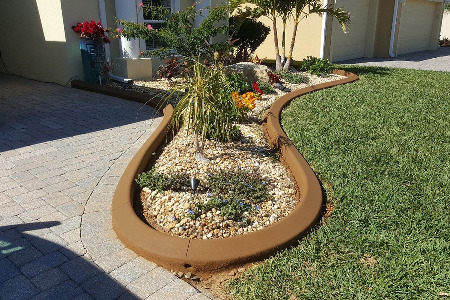 Color Curbing: Autumn Brown Brevard County Florida
