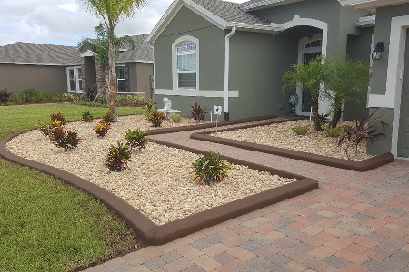 Color Curbing: 735 Brown Brevard County Florida