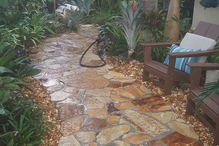 Flagstone Walkway Brevard County Florida