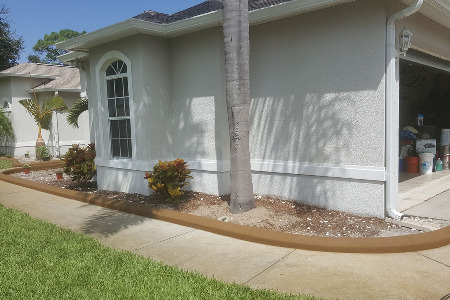 Color Curbing: 735 Brown Brevard County Florida