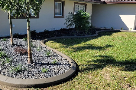 Curbing Gray Brevard county Florida