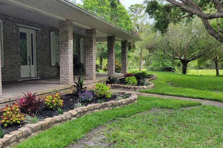 Stone Borders: Double Stack Brevard County Florida