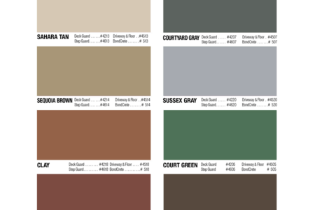 Concrete Stain Color Options