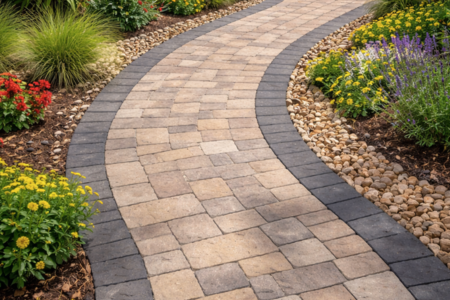 Paver walkway